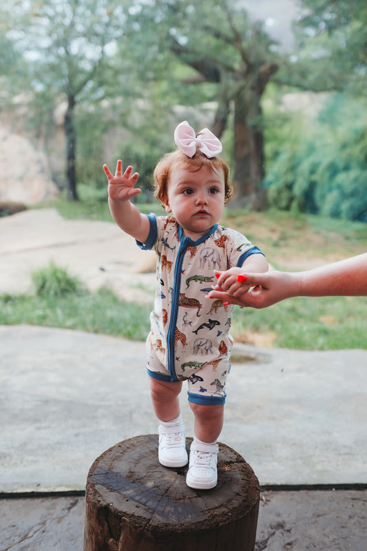 Zoo Crew Shorty Romper