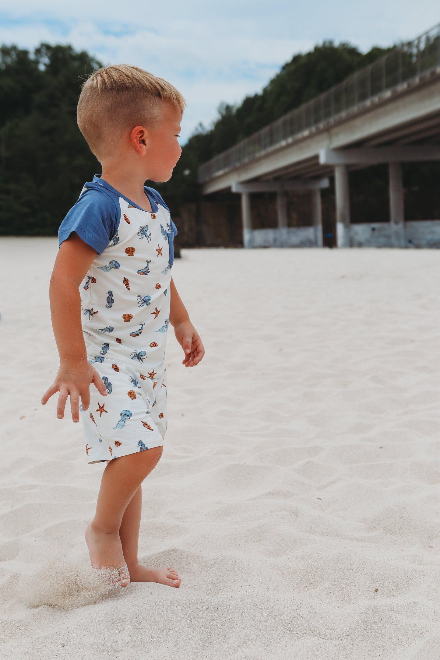 Seaside Pocket Tee + Shorts Set