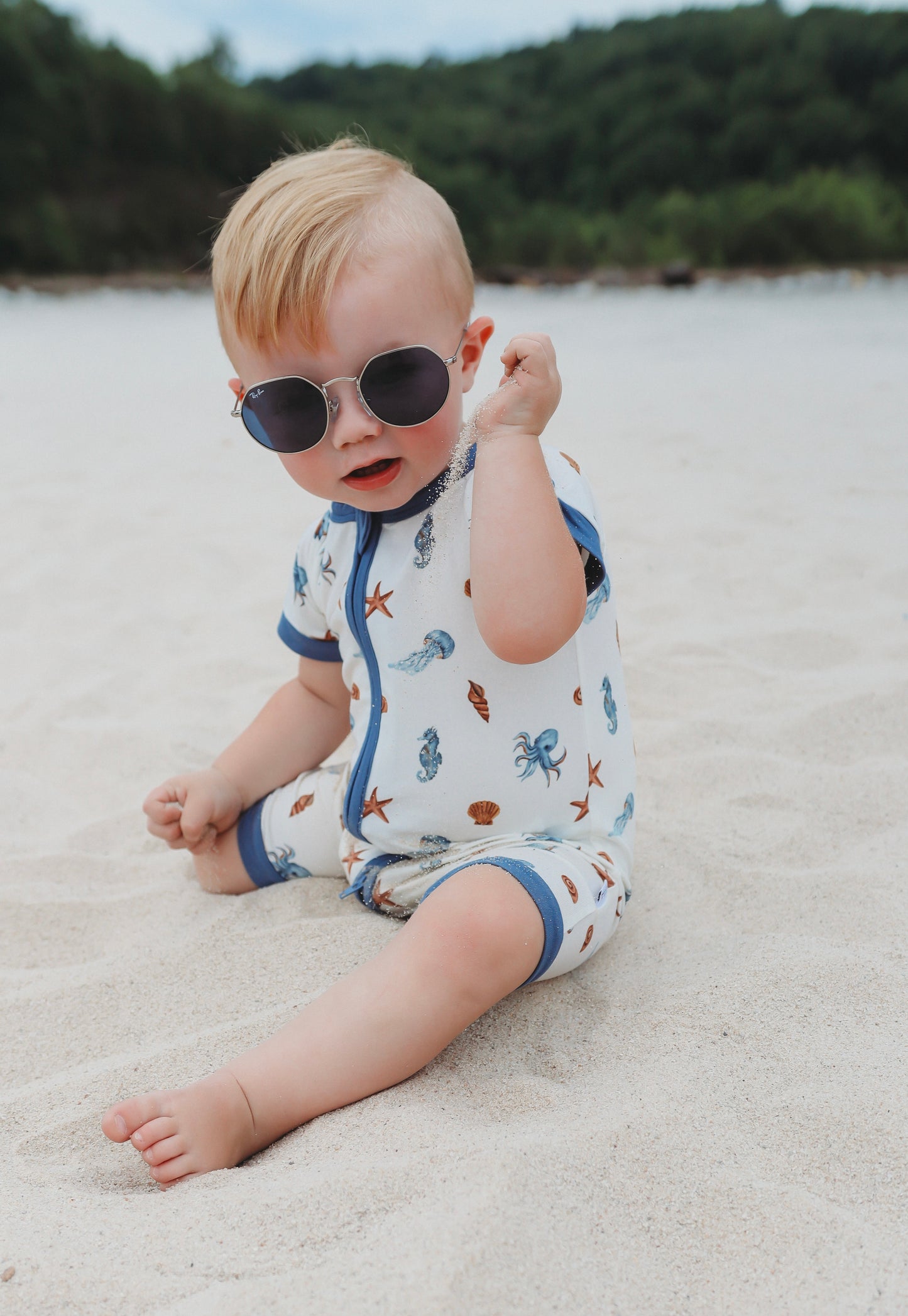 Seaside Shorty Romper