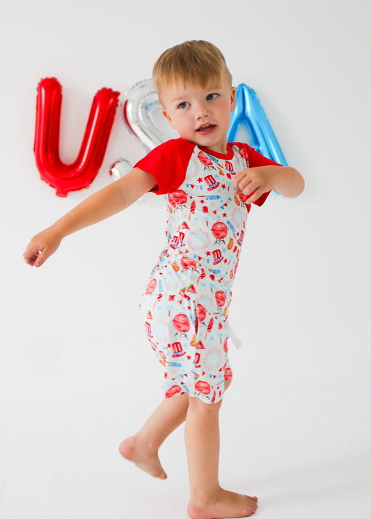 Mighty BBQ Pocket Tee + Shorts Set