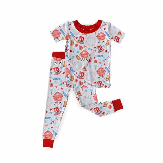 Mighty BBQ Tee + Pants Set