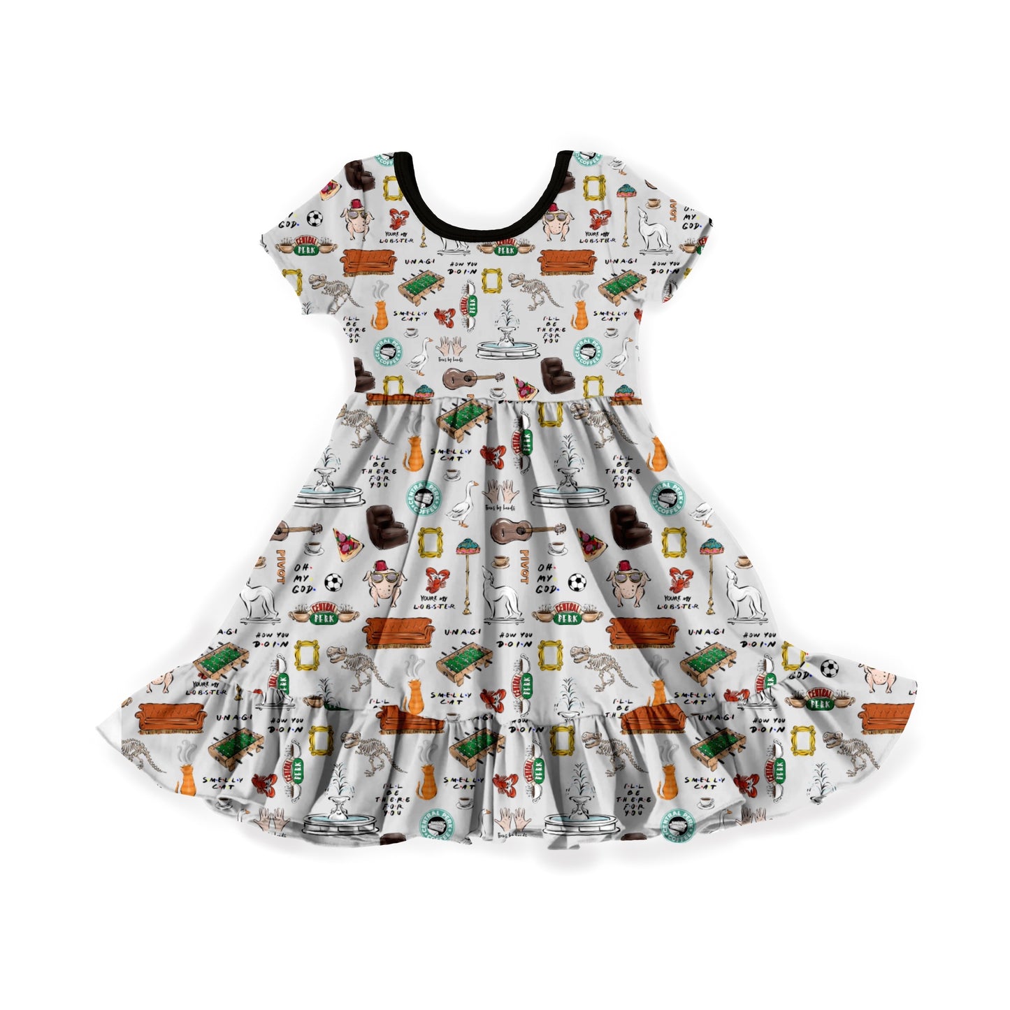 I’ll Be There For You Bamboo Viscose Twirl Dress